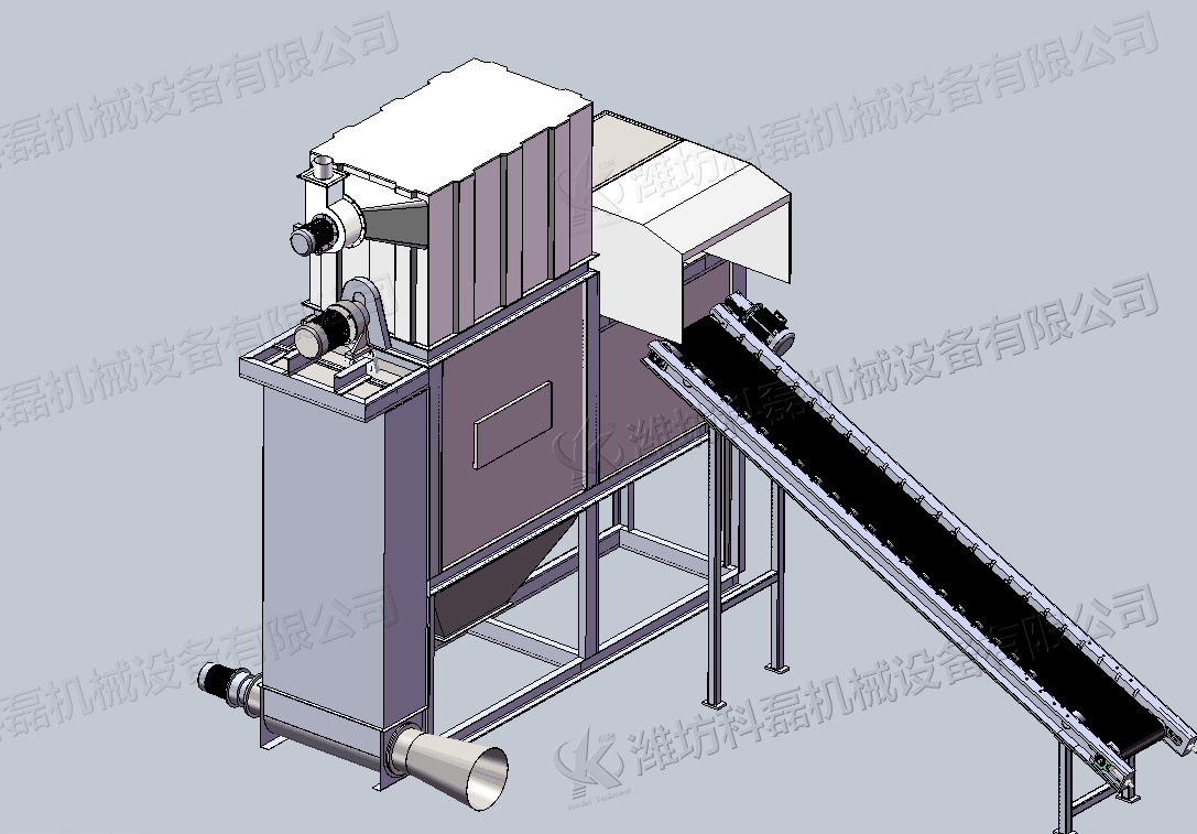 管鏈拆包輸送系統 粉料、顆粒自動拆袋系統 管鏈輸送機 拆包機 噸袋拆包機 小袋拆包機 第4張